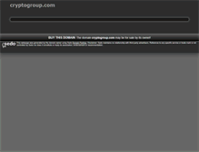 Tablet Screenshot of cryptogroup.com